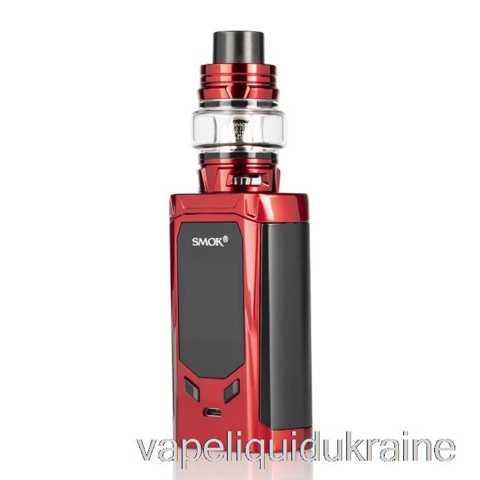 Vape Liquid Ukraine SMOK R-KISS 200W & TFV8 Baby V2 Starter Kit Red